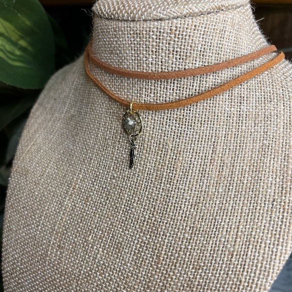 Leather Choker - Picture 3 of 4